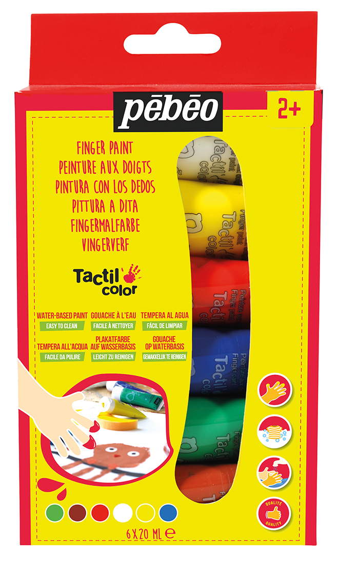 FP・紙用チューブ・20ml　6色セット