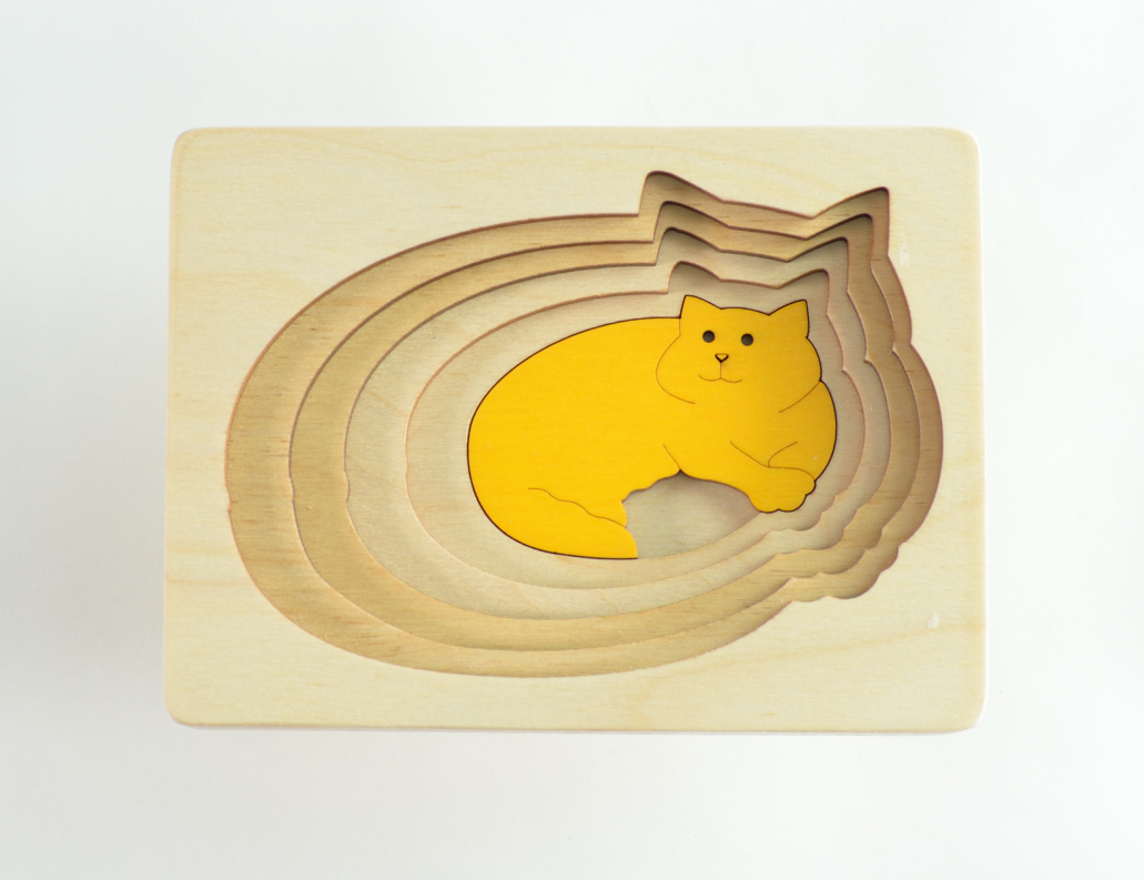 ステップパズル・ねこ